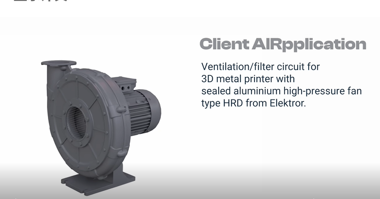  Воздушные системы Elektror в 3D‑печати металлом
